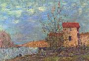 Alfred Sisley Der Loing bei Moret painting